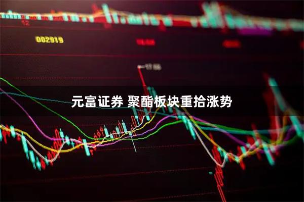 元富证券 聚酯板块重拾涨势